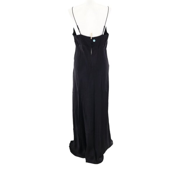 J. Crew Full Length Dress Womens Black Evening Wear Black Tie Galas Formal NWD - Picture 3 of 14